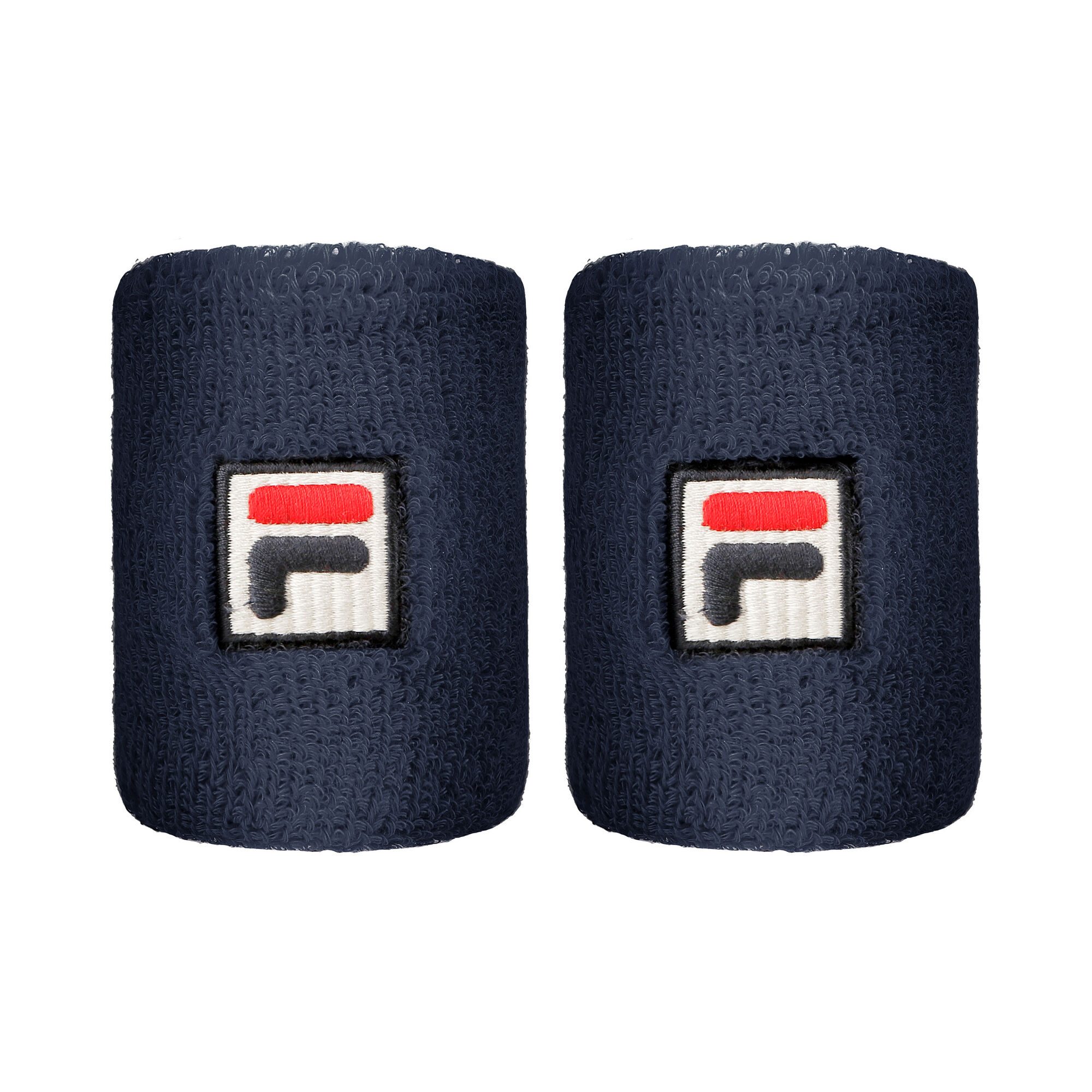 buy Fila Osten Wristband 2 Pack - Dark Blue, White online | Tennis-Point