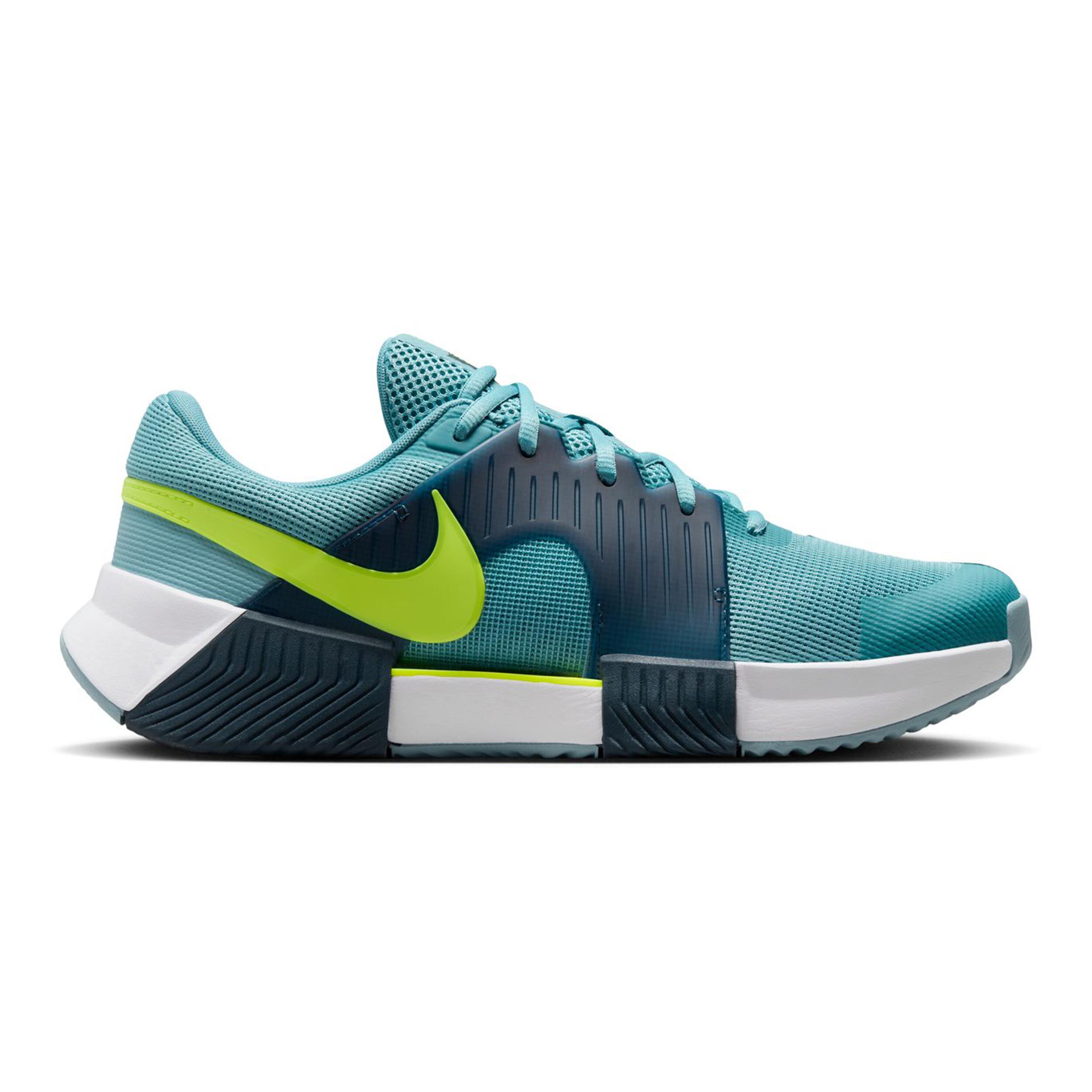 Zoom GP Challenge 1 Clay Court Shoe Men Turquoise Dark Blue