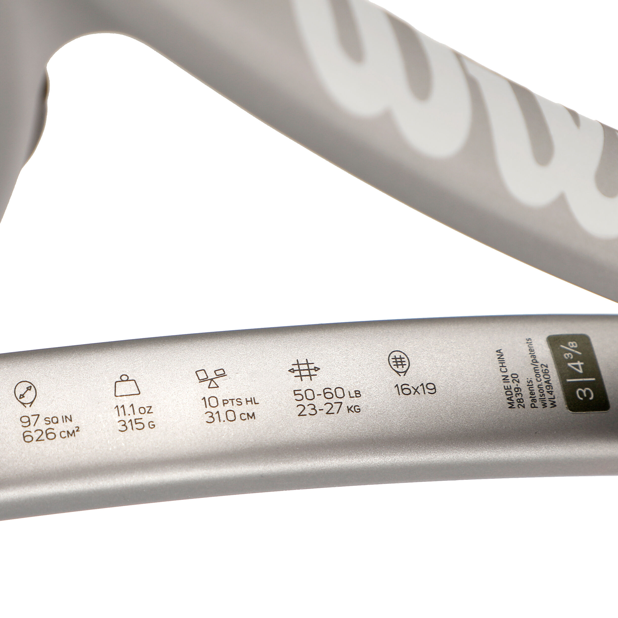Wilson Pro Staff 97 CV Platinum (Special Edition) | Tennis-Point