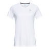 Crew Neck Essential Chill-Tech Running Shirt Women-White