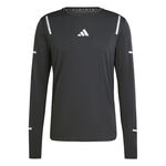 adidas Clothing adidas Ultimate High Visibility Running Shirt Men-Black