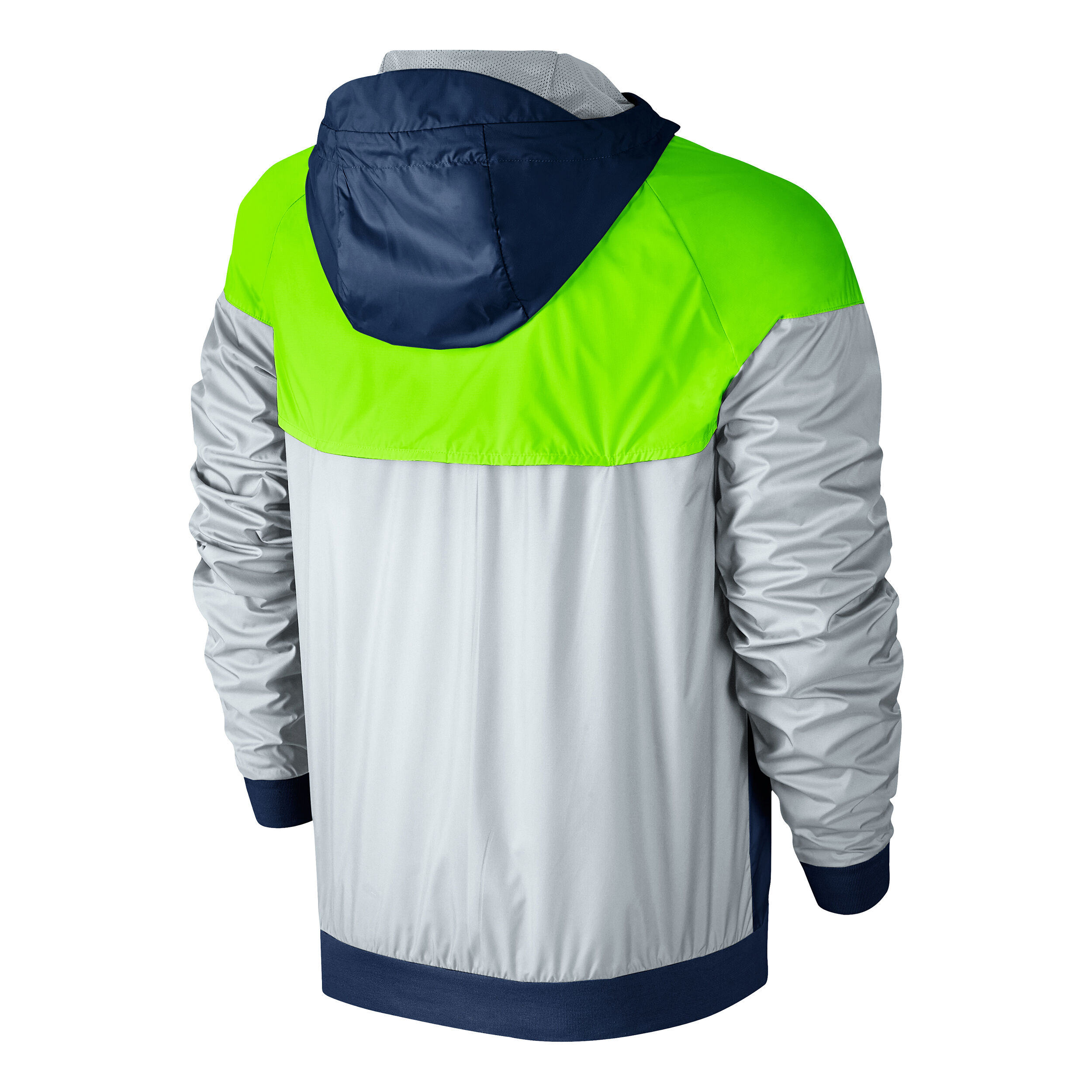 Sportswear Windrunner Training Jacket Men Blue Neon Green