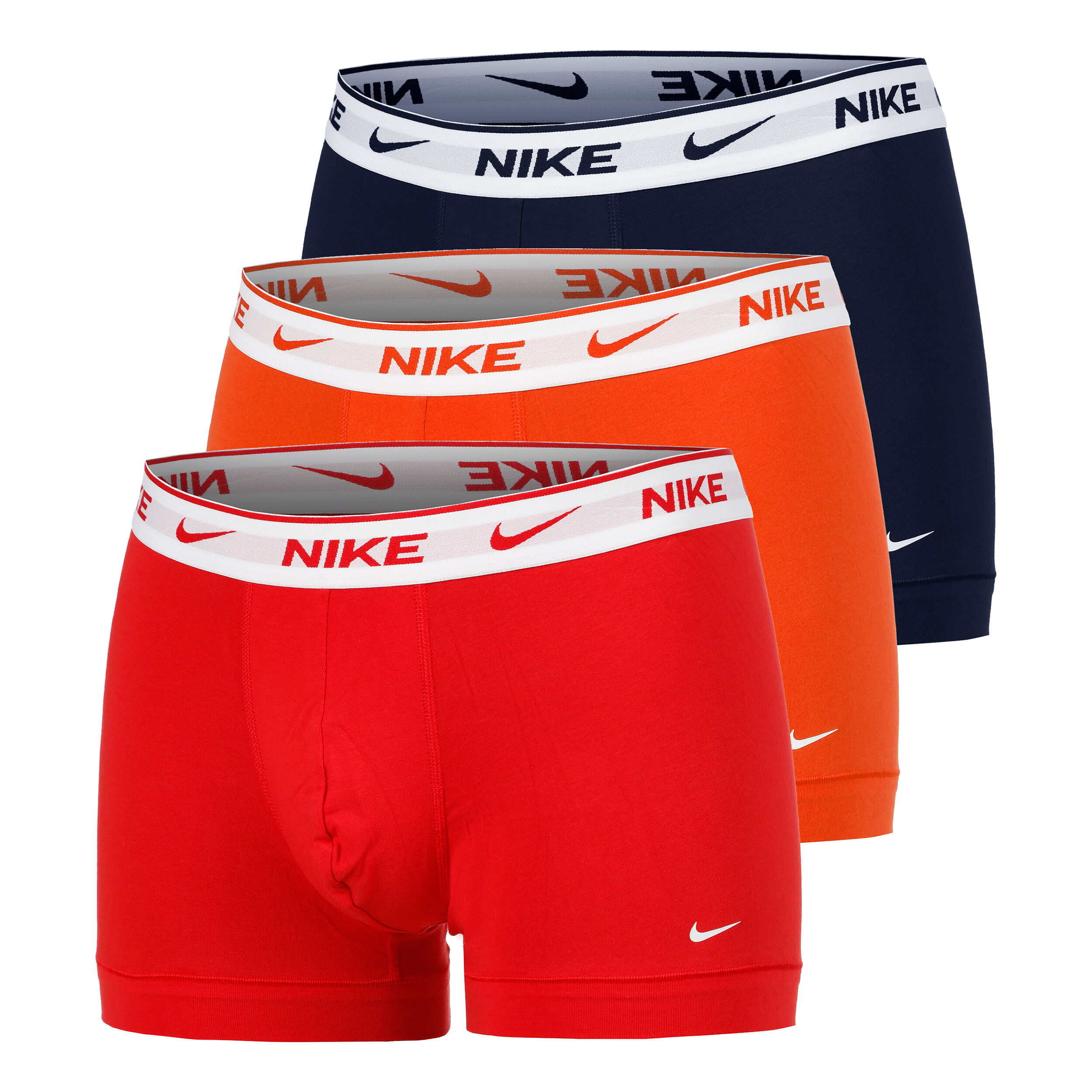 Everyday Cotton Sretch Boxer Shorts 3 Pack Men Multicoloured