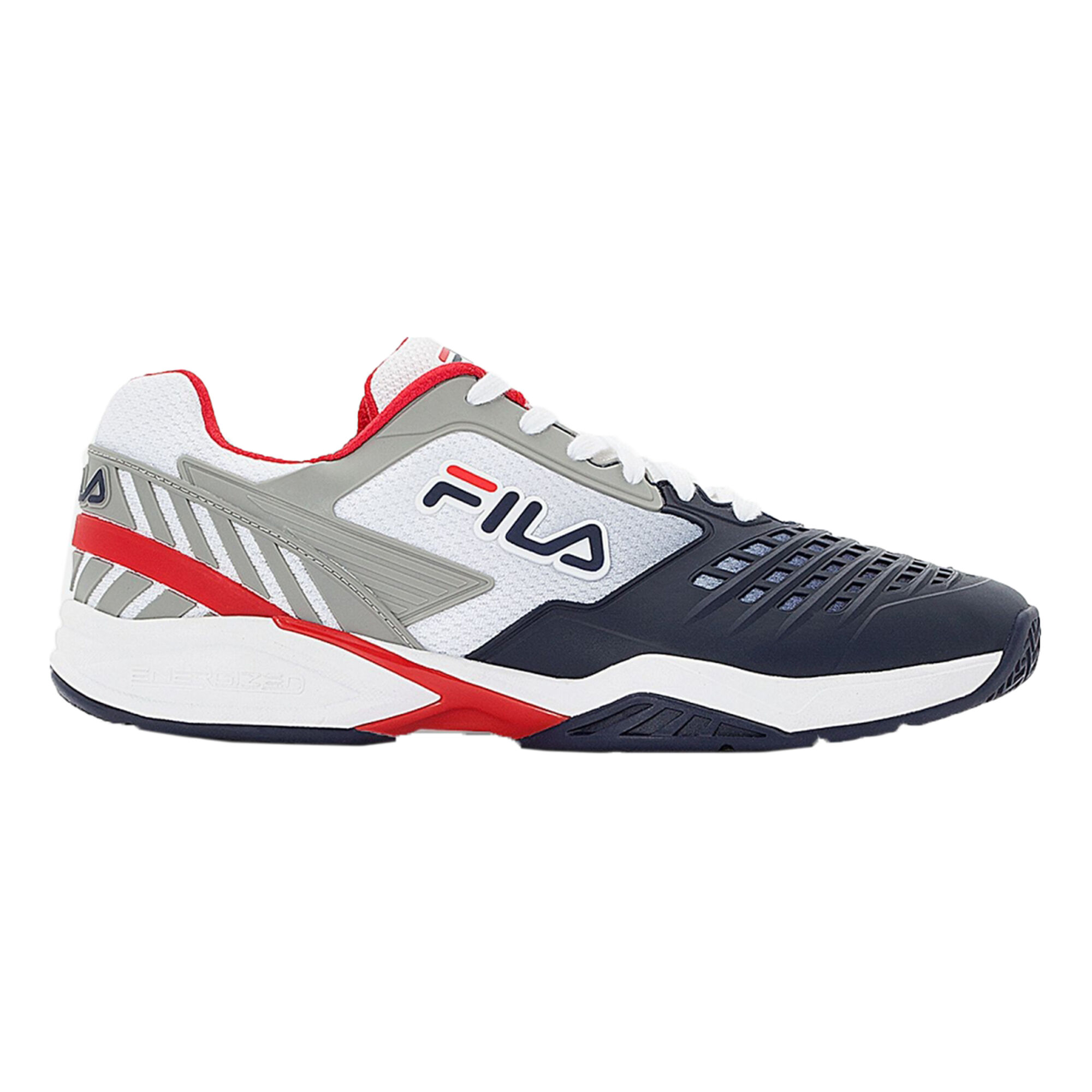 Buy Fila Axilus All Court Shoe Men Dark Blue, Red online | Tennis Point UK