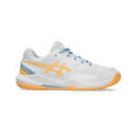 ASICS Padel shoes ASICS Gel-Dedicate 8 Padel shoe Kids - white, orange