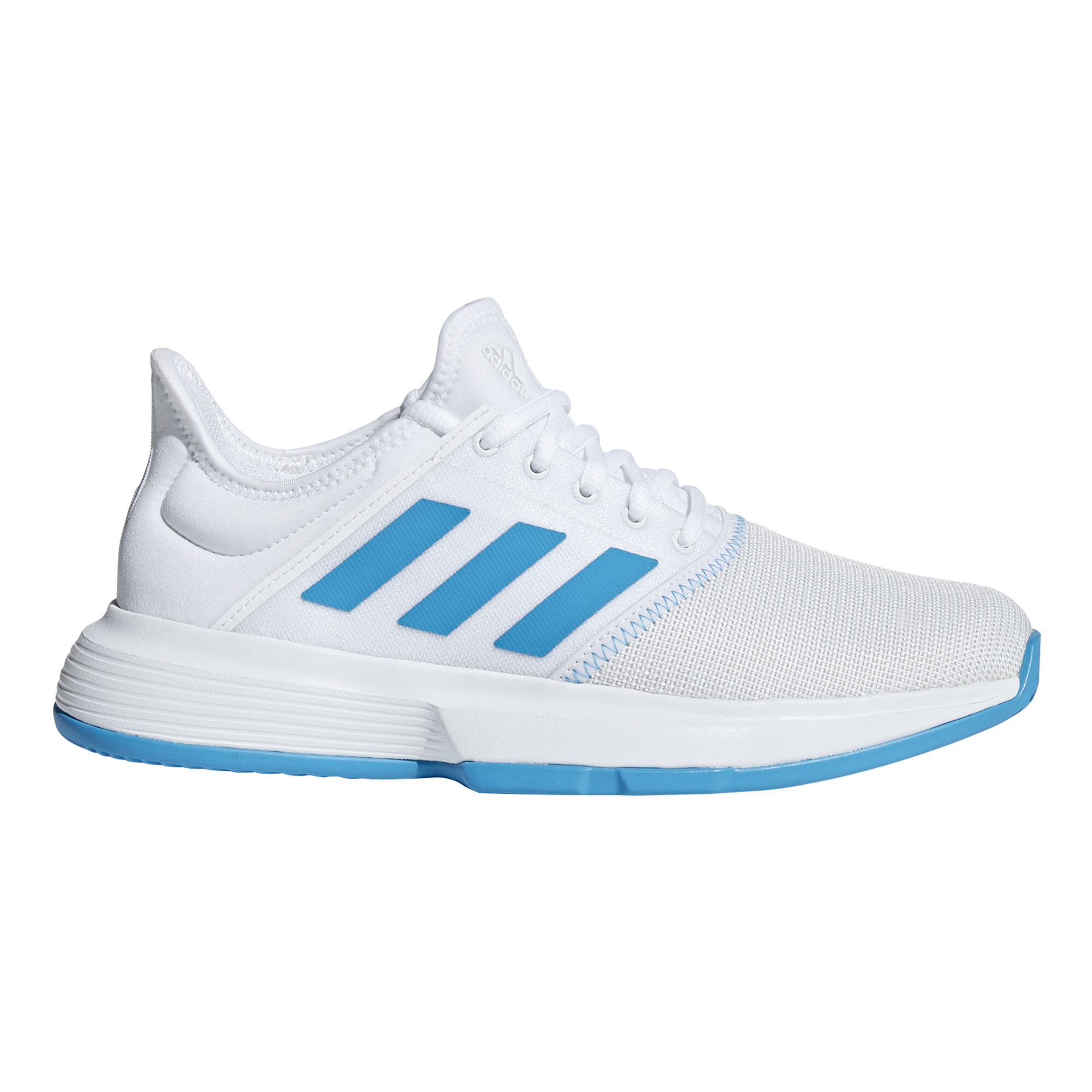 buy adidas Game Court All Court Shoe Women White, Light Blue online
