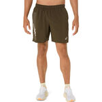 ASICS Clothing ASICS Icon 7in Running Shorts Men-Brown