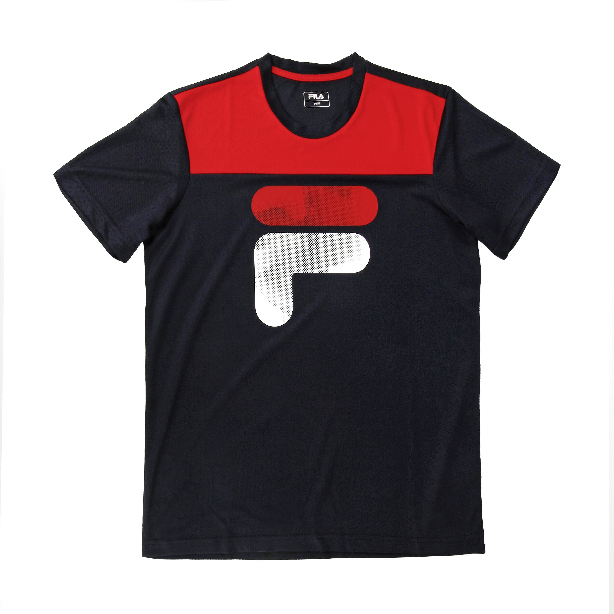 Tim T Shirt Men Dark Blue Red