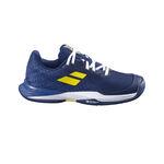 Babolat Tennis shoes Babolat Jet Mach 3 Clay Court Shoe Kids-Dark Blue,Yellow