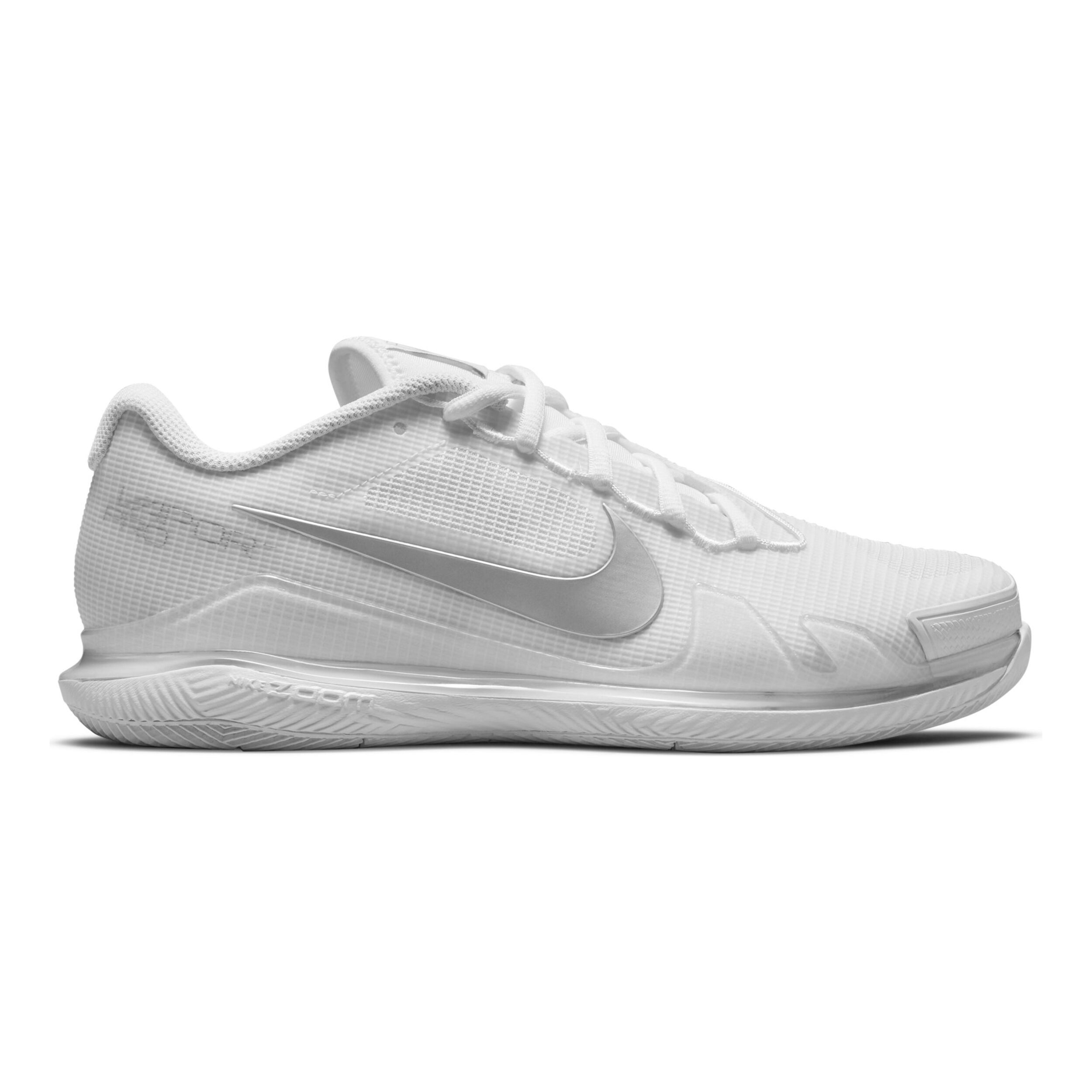 Air Vapor Air Zoom Vapor Pro All Court Shoe Women White Silver