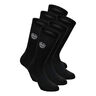 Don Carlito XXL Crew Move Tennis Socks-Black