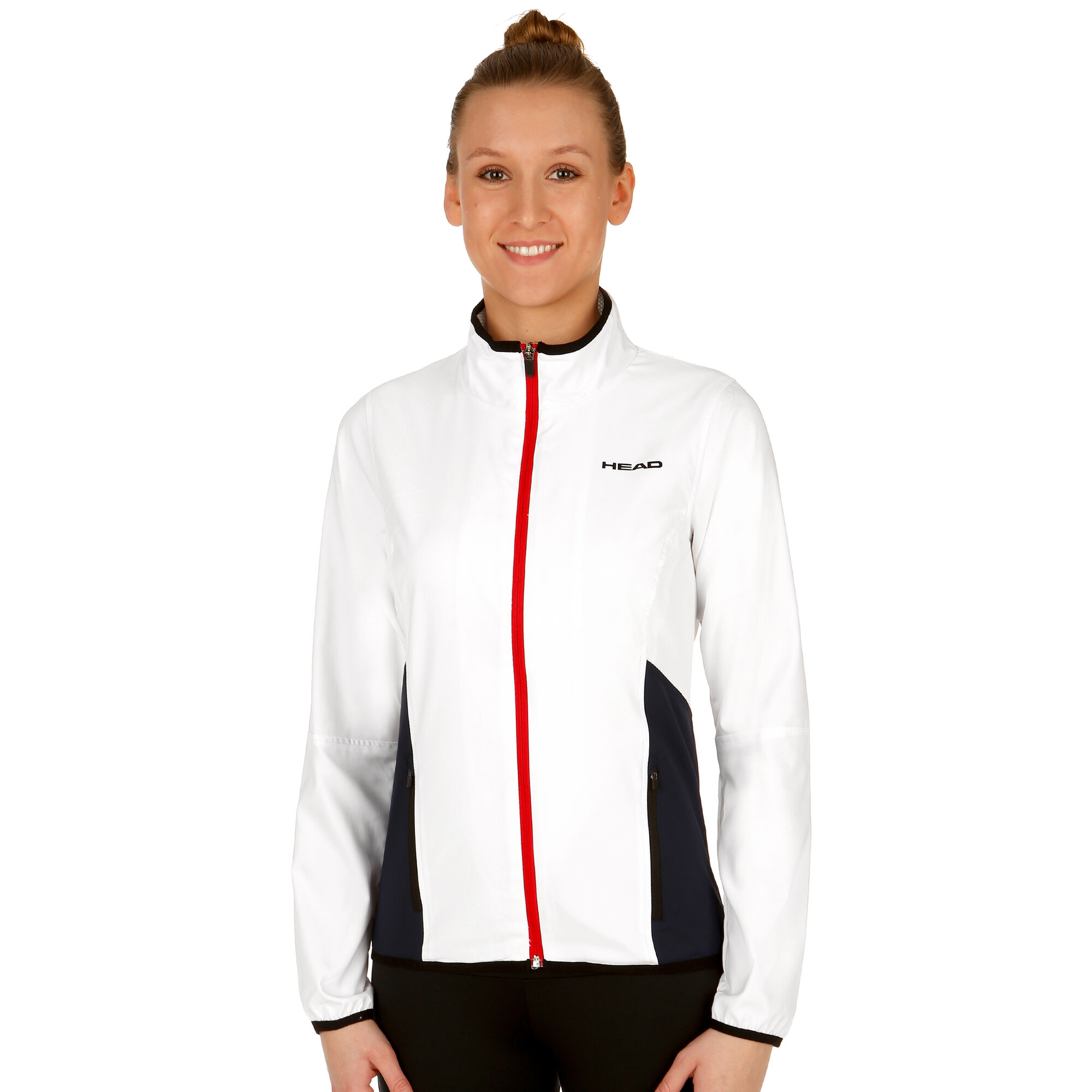 buy HEAD Club Training Jacket Women White, Dark Blue