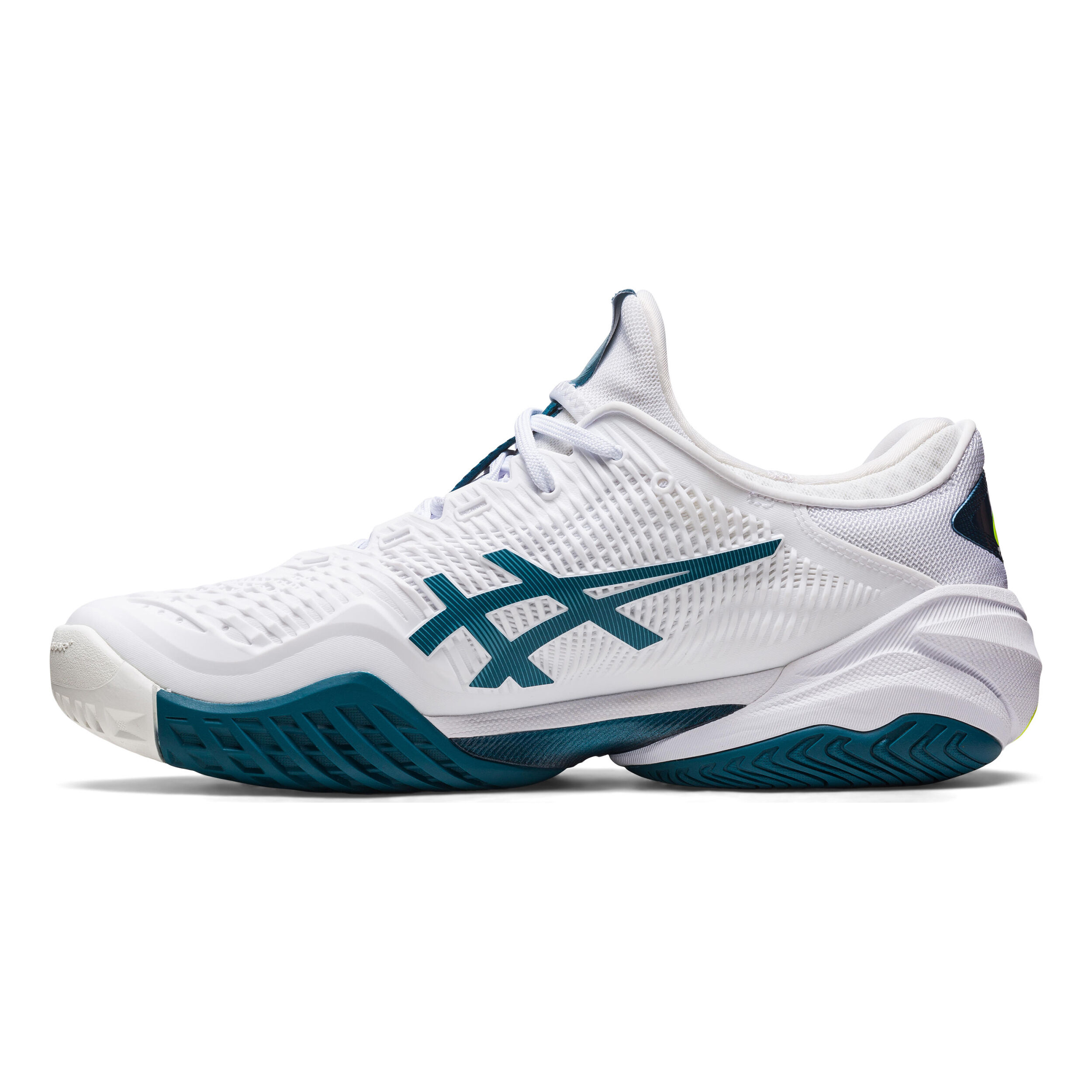Buy ASICS Court FF All Court Shoe Men White Petrol online Tennis Point UK