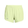 Fly By 3in Running Shorts Women-Green