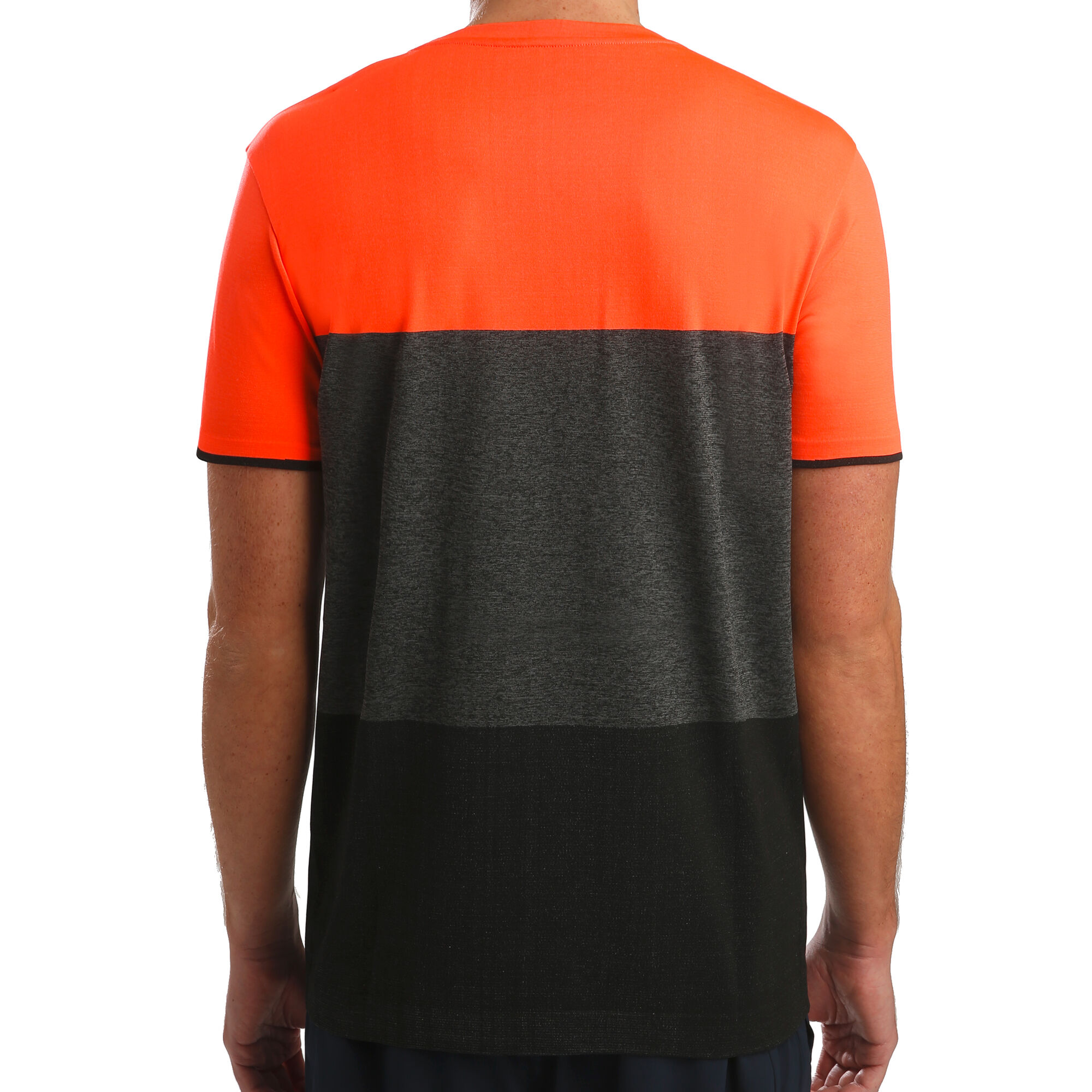 online | Tennis-Point buy Lotto Tech SML T-Shirt Men - Orange, Dark Grey