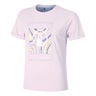 Mind Swirl Court T-Shirt Women-Lilac,Multicoloured