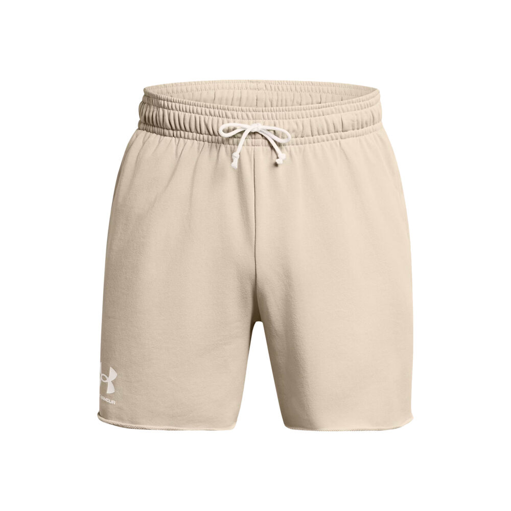 Under Armour Rival Terry 6in Shorts Men brown