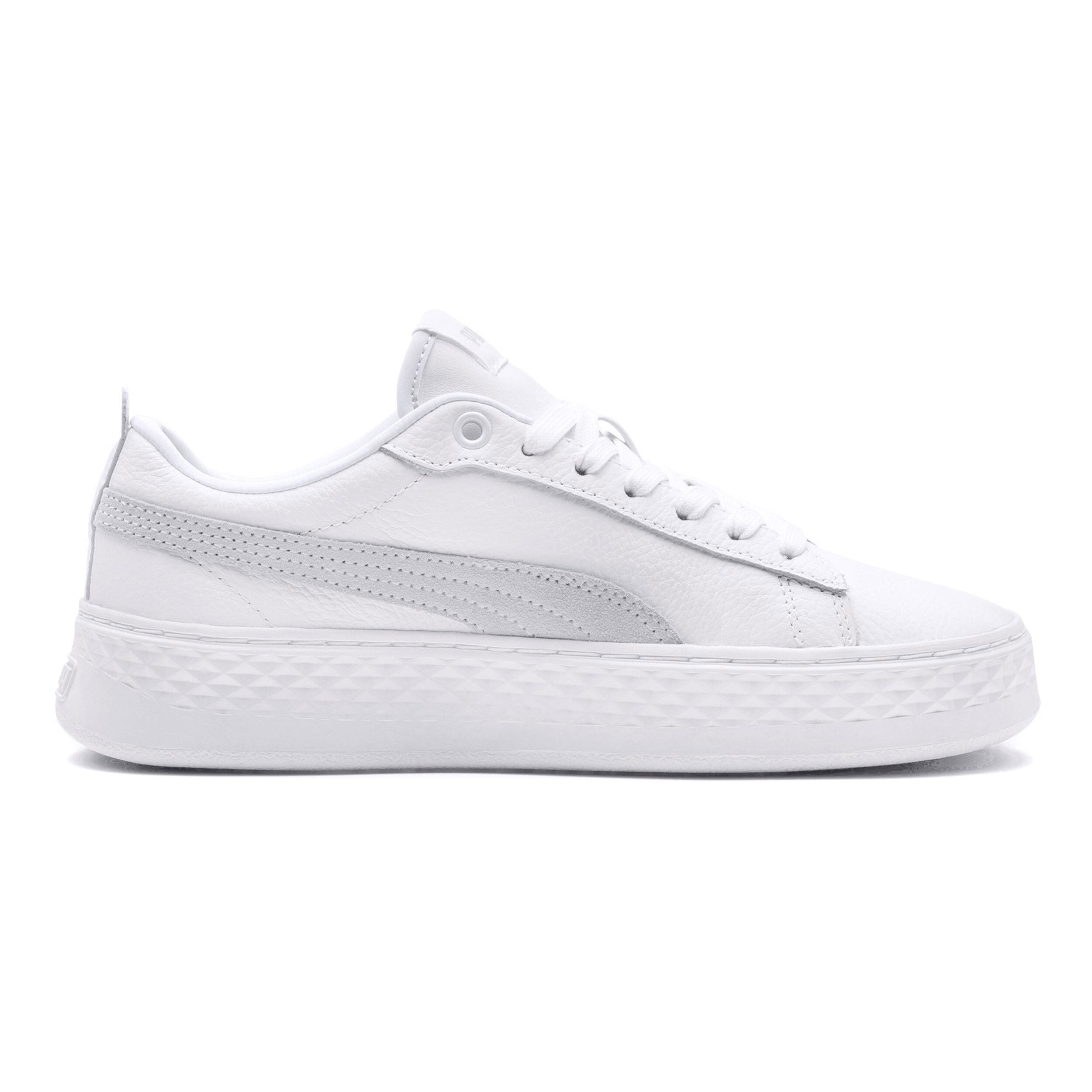 Smash Platform Sneakers Women White Cream
