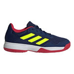 adidas Tennis shoes adidas Gamespec All Court Shoe Kids-Dark Blue,Neon Green