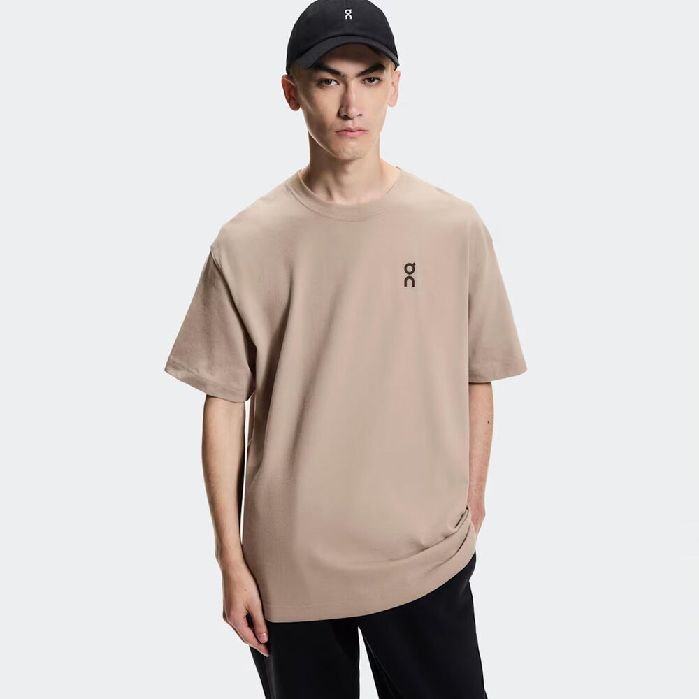 On Club T T-Shirt Men-beige beige