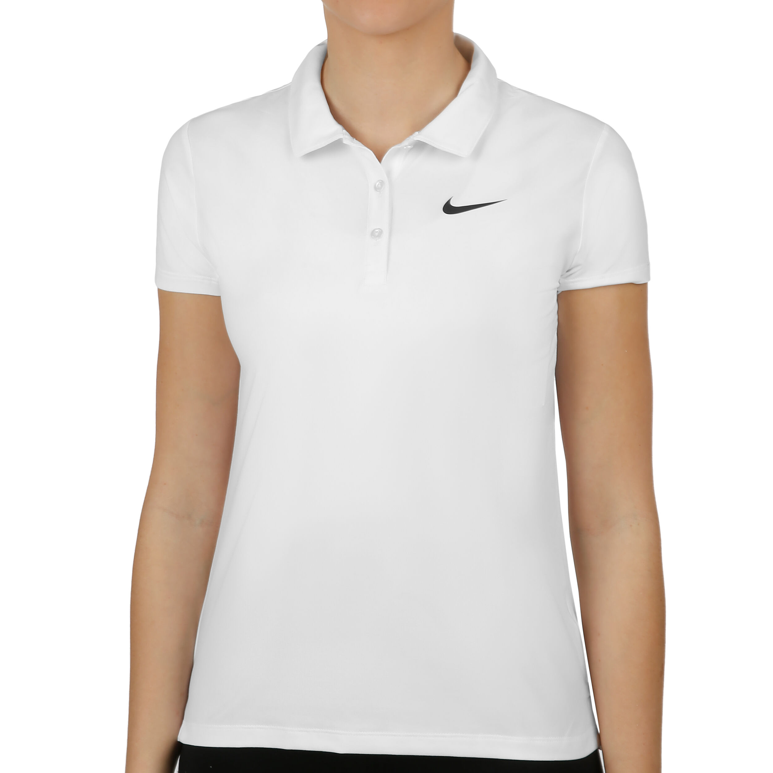 Buy Nike Court Pure Polo Women White Black online Tennis Point UK
