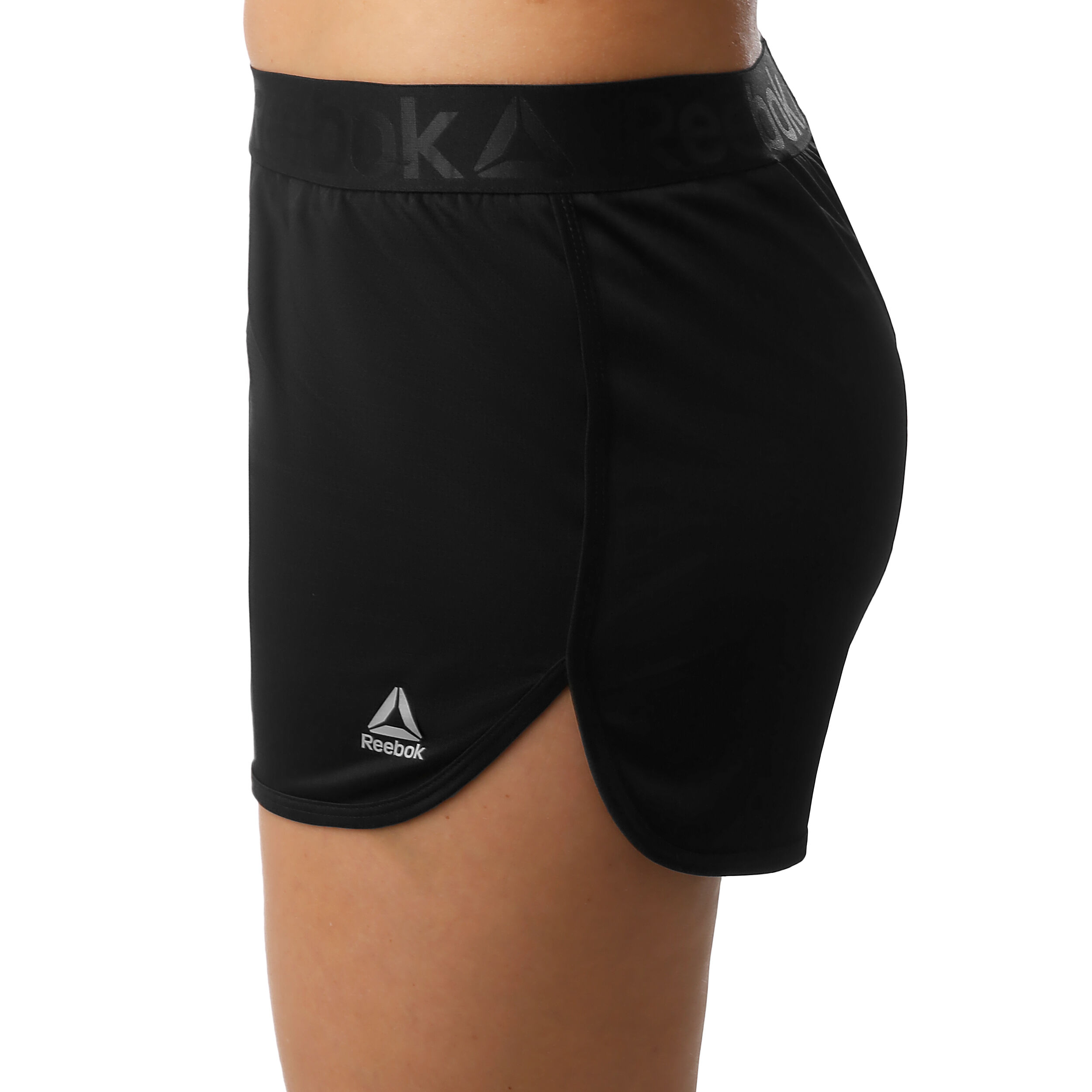 Reebok shorts shop womens black