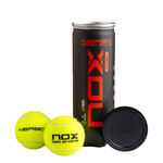 NOX Padel balls NOX Nebro 3 Ball Tube