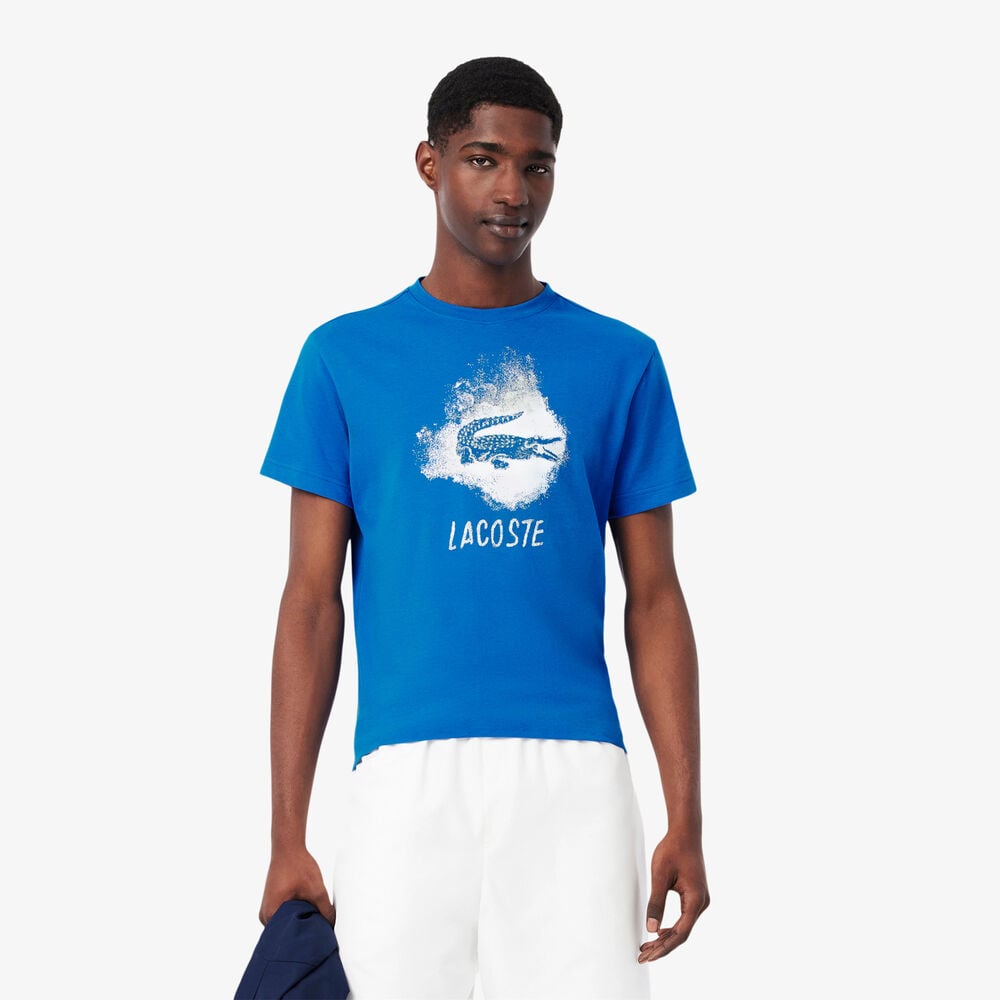 Lacoste T-Shirt Men blue Lacoste T-Shirt Men blue