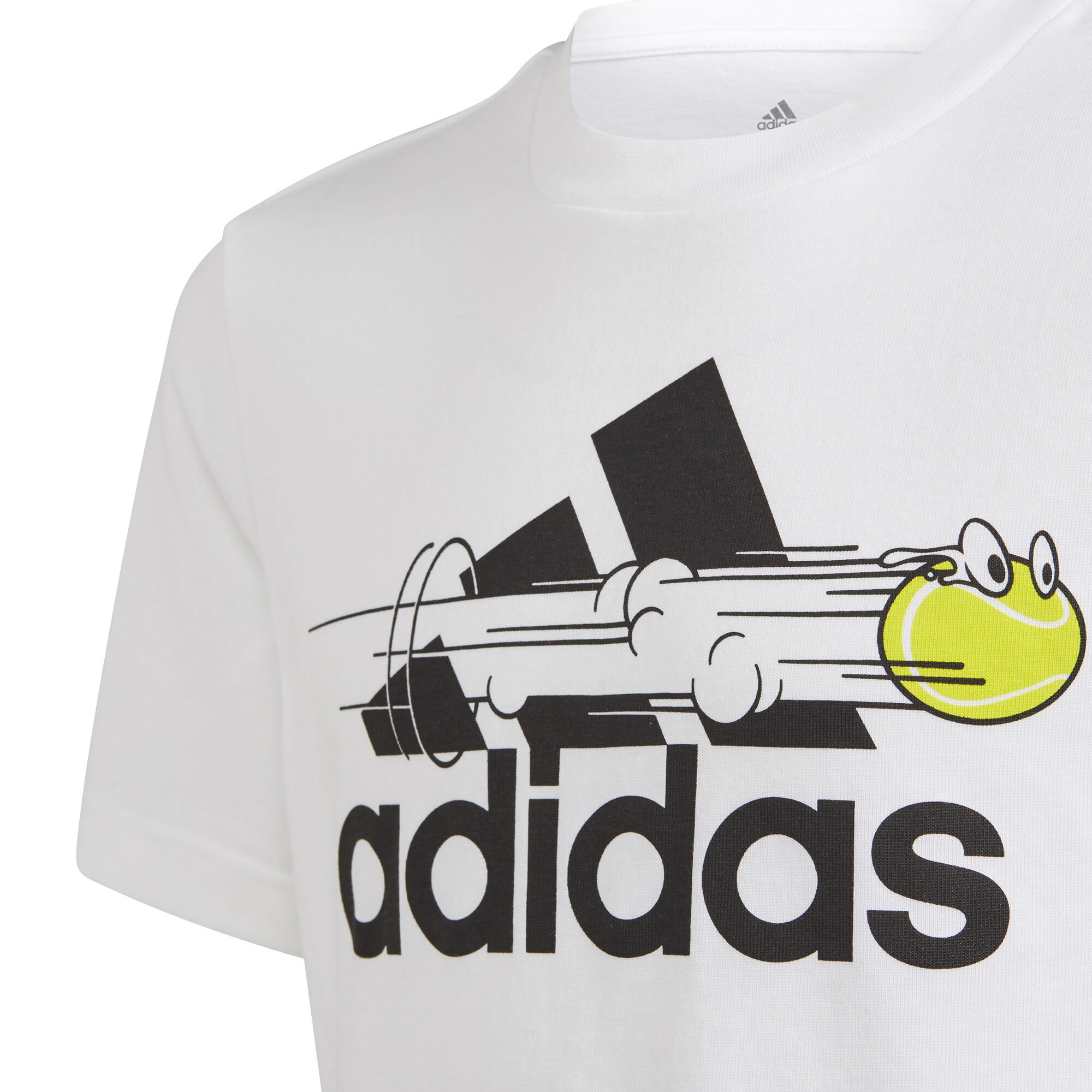 Buy adidas Cat T Shirt Boys White Black online Tennis Point UK