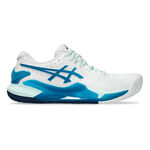 ASICS Tennis shoes ASICS Gel-Resolution 9 Clay court shoe Women - white, blue