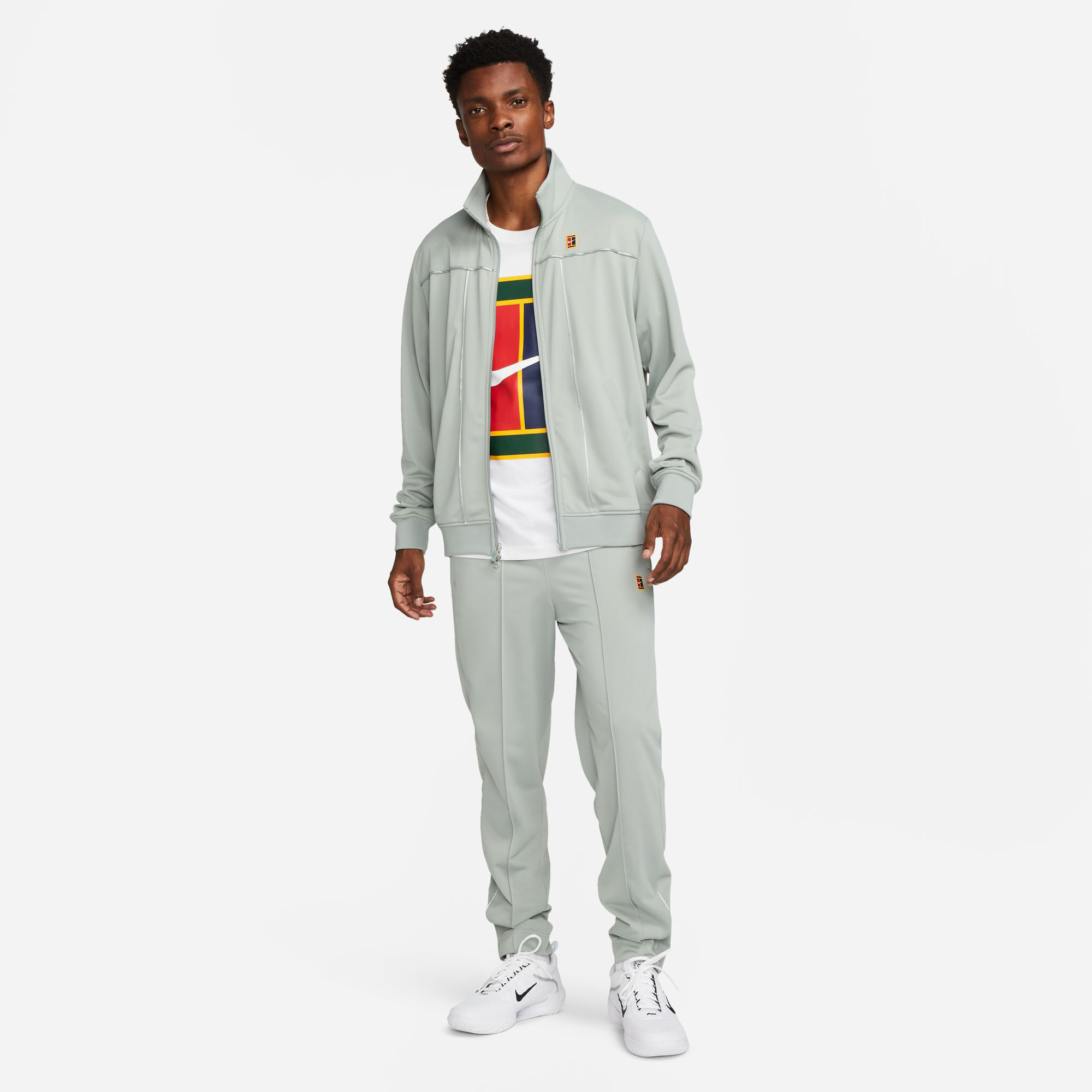 Court Heritage Suit Training Pants Men Light Green