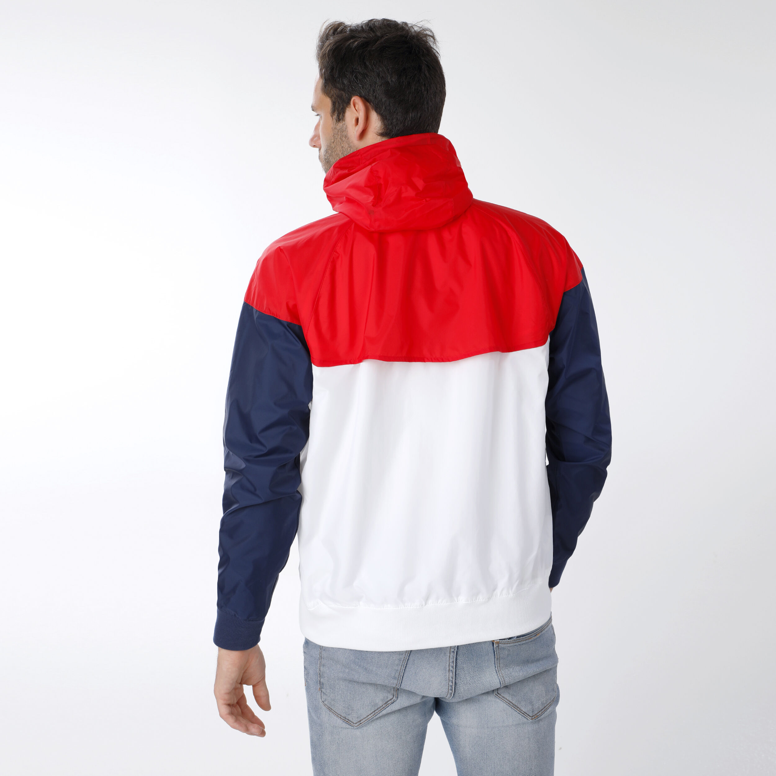 Red white and blue nike jacket 2025