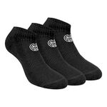 BIDI BADU Clothing BIDI BADU No Party No Show Move Tennis Socks 3 Pack-Black,White
