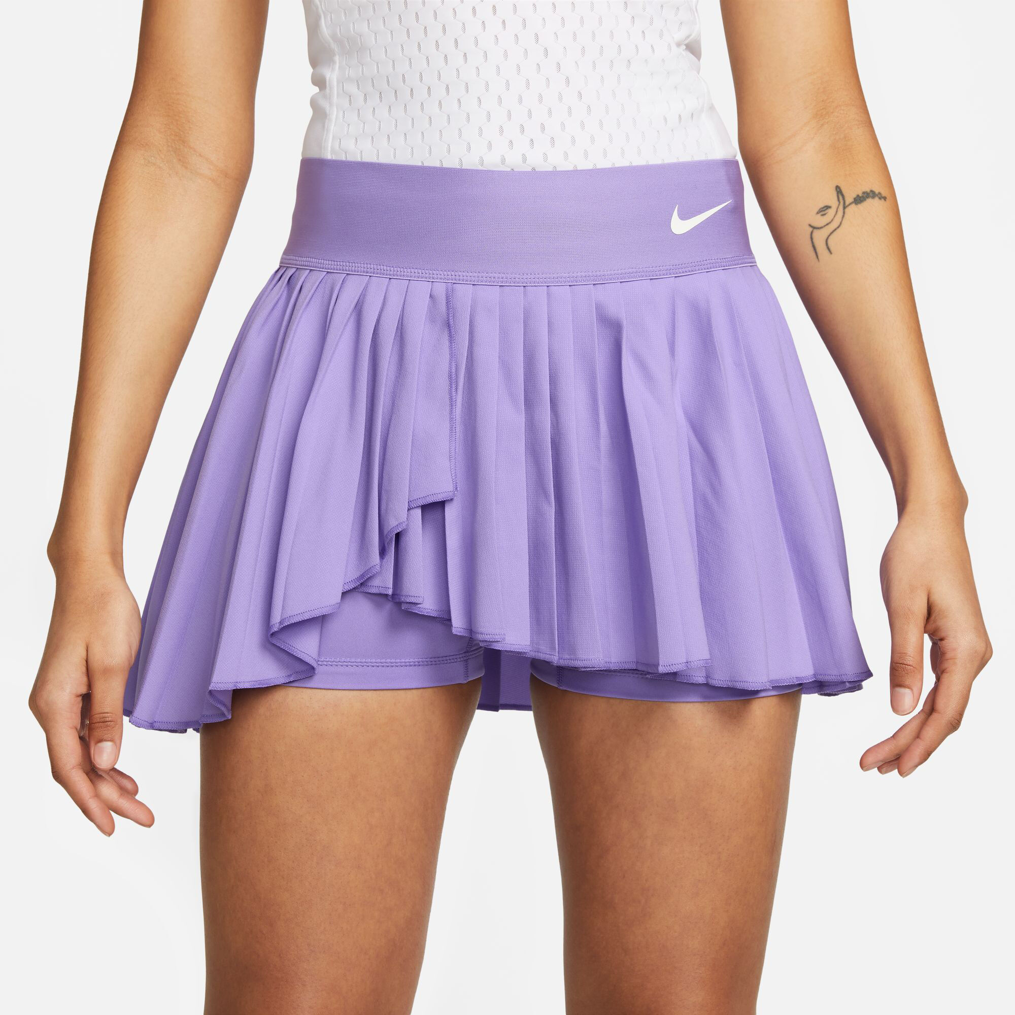 Lilac pleated tennis skirt cheap