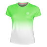 Crew Gradiant T-Shirt Women-Neon Green,White