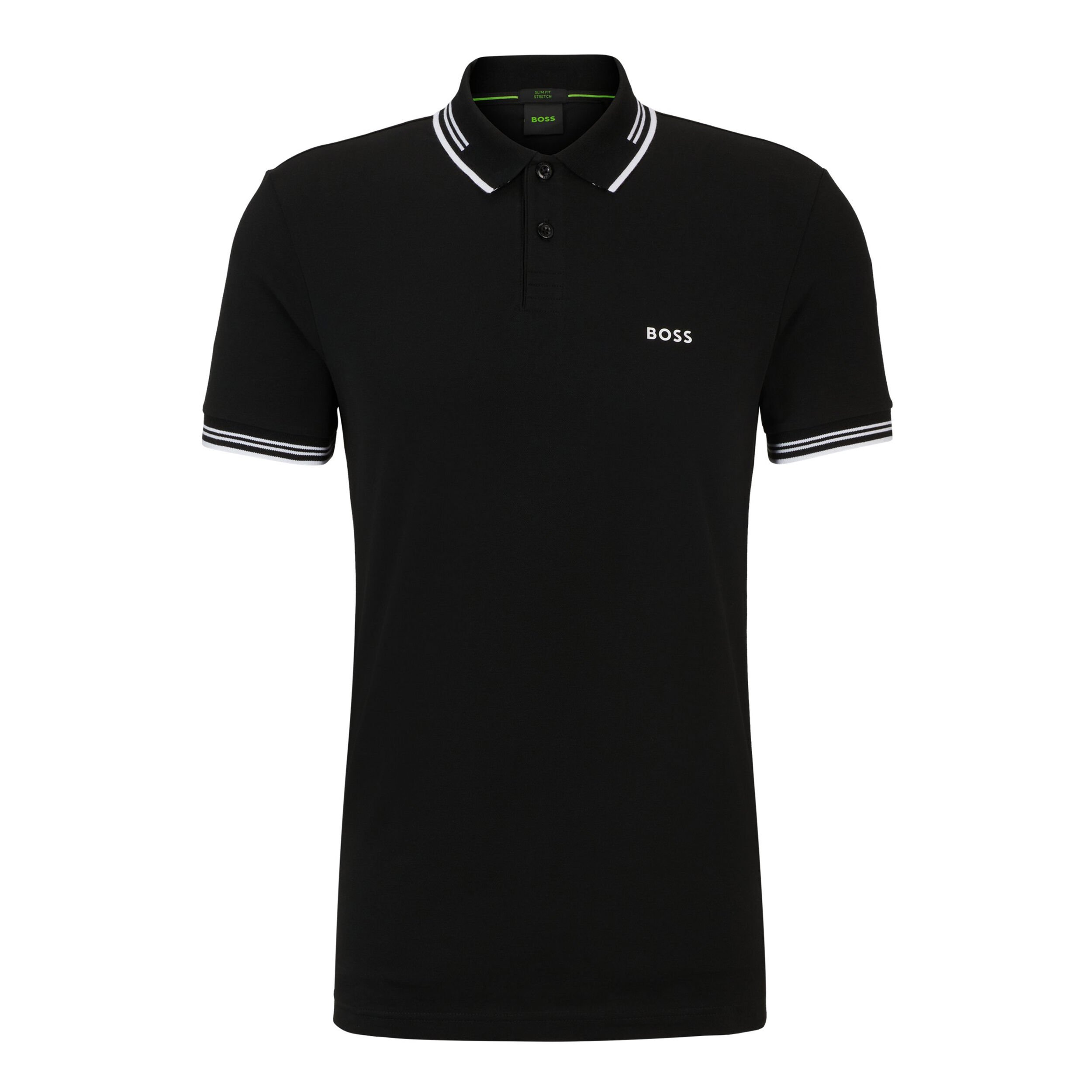 Buy BOSS Paul Slim Fit Polo Men Black online Tennis Point UK