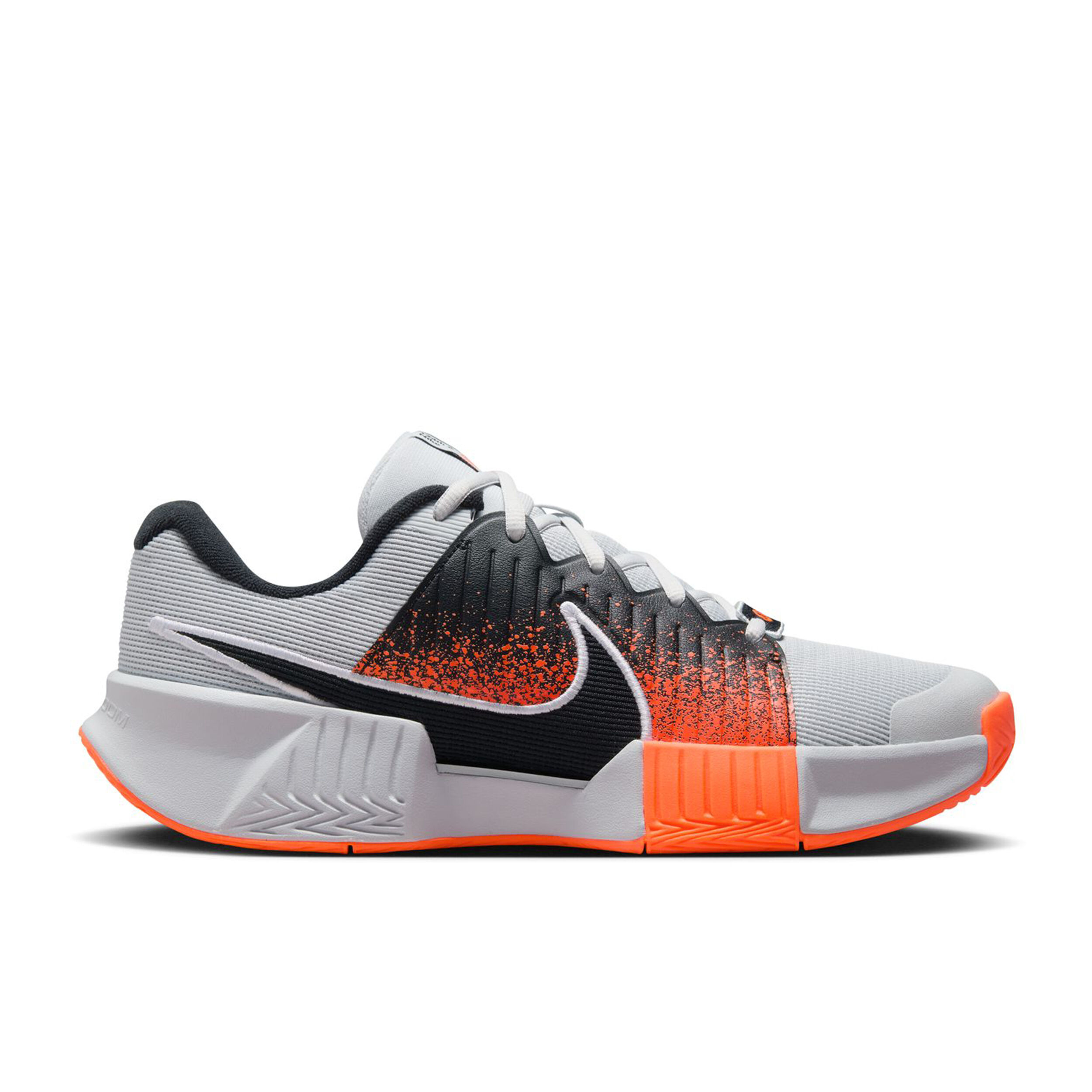 Orange and grey basketball shoes shop