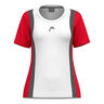 Club 25 Tech T-Shirt Women-Red,White