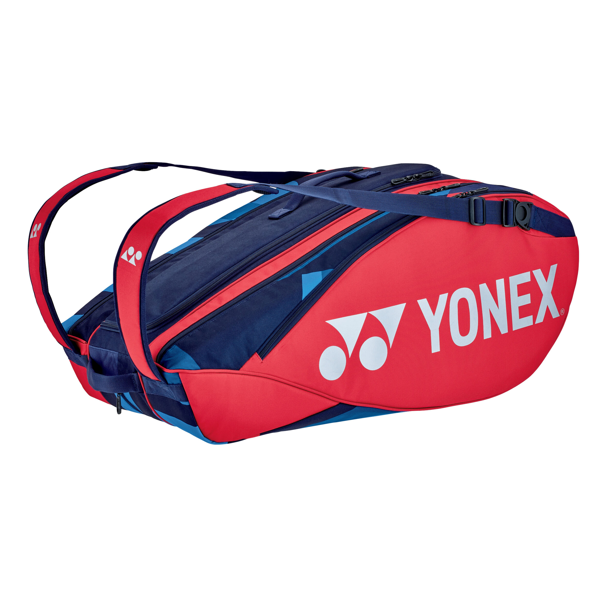 Buy Yonex Pro Racquet Bag Racket Bag 9 Pack Red Blue online Tennis Point UK