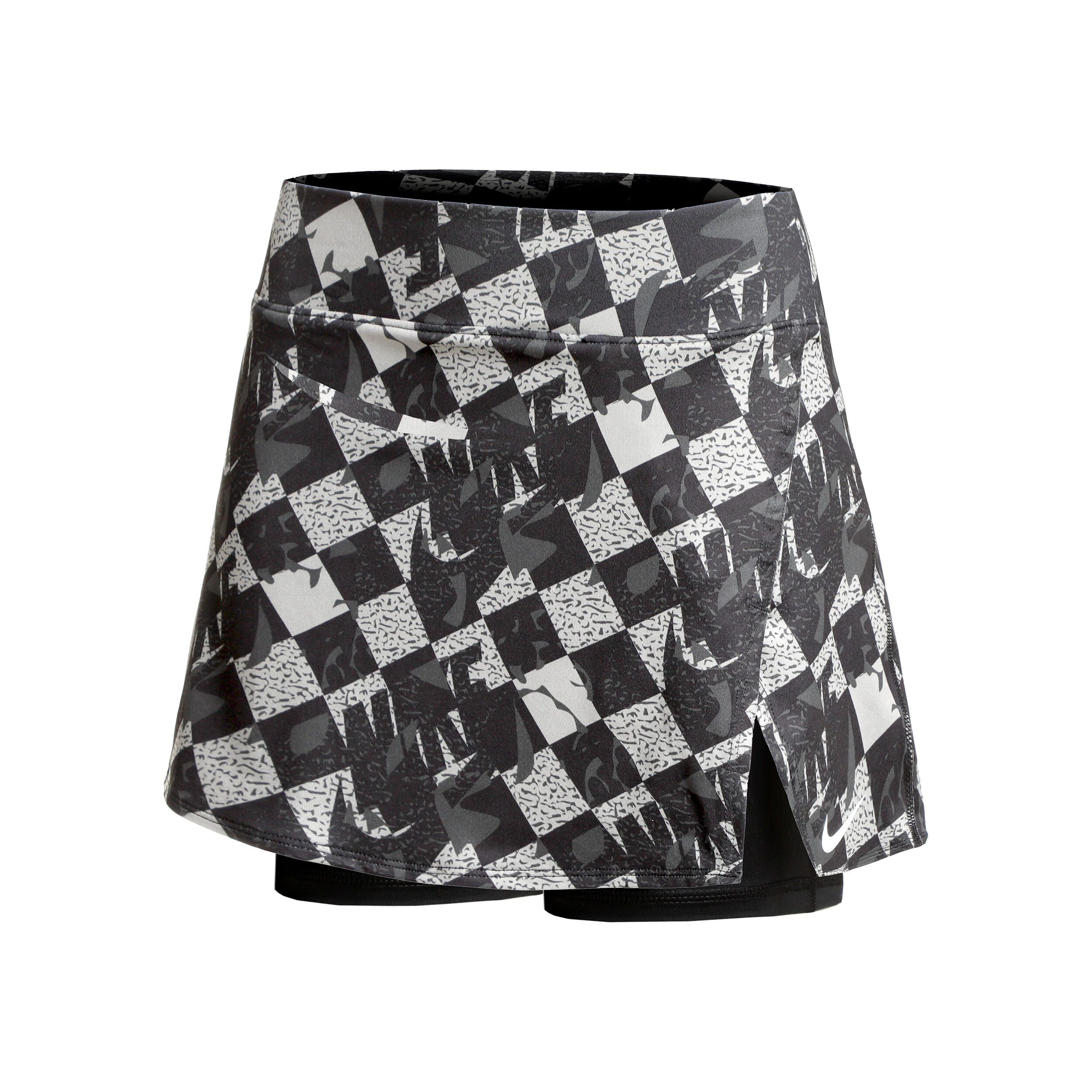 Black and white checkered skirt nike cheap