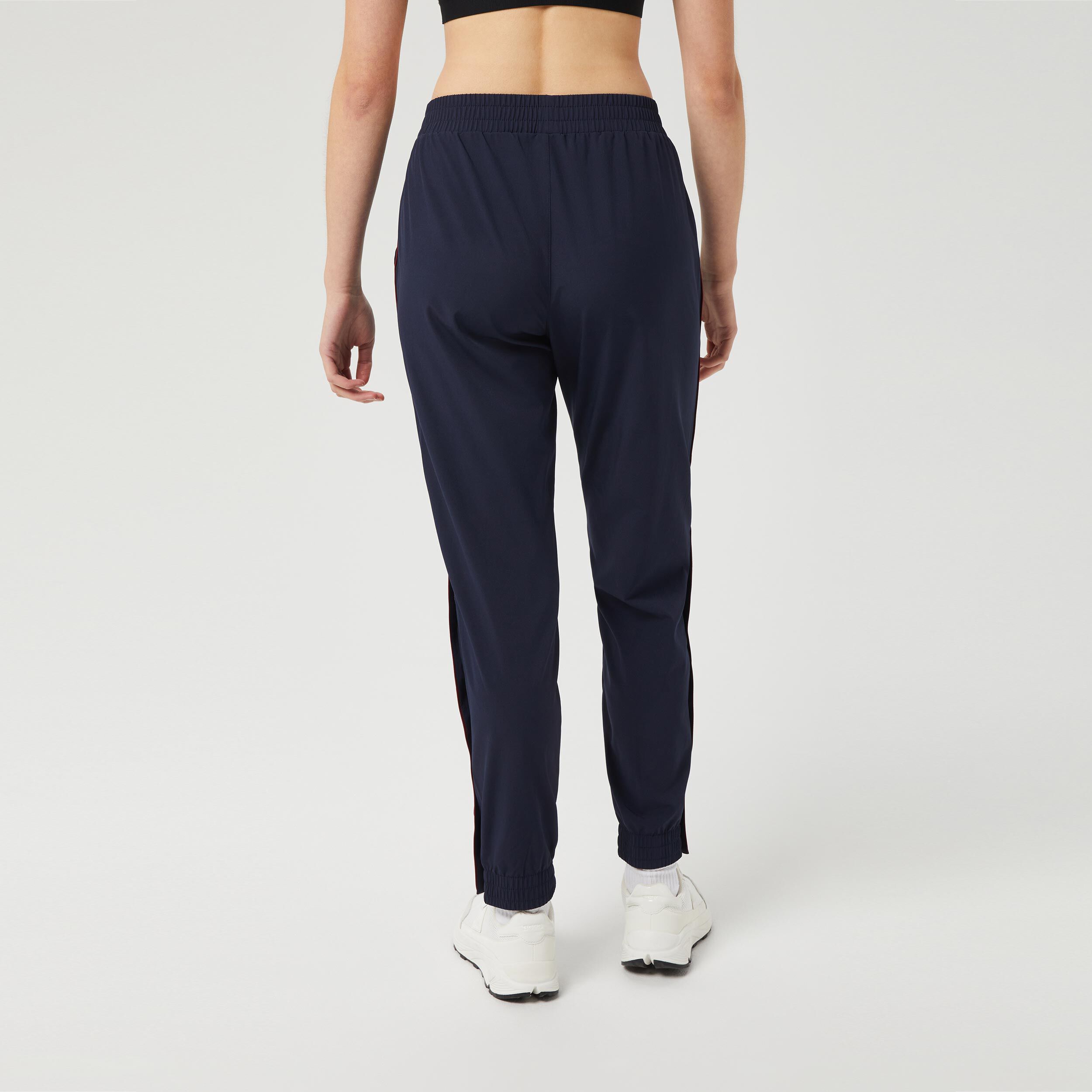 Ace Woven Track Training Pants Women Dark Blue