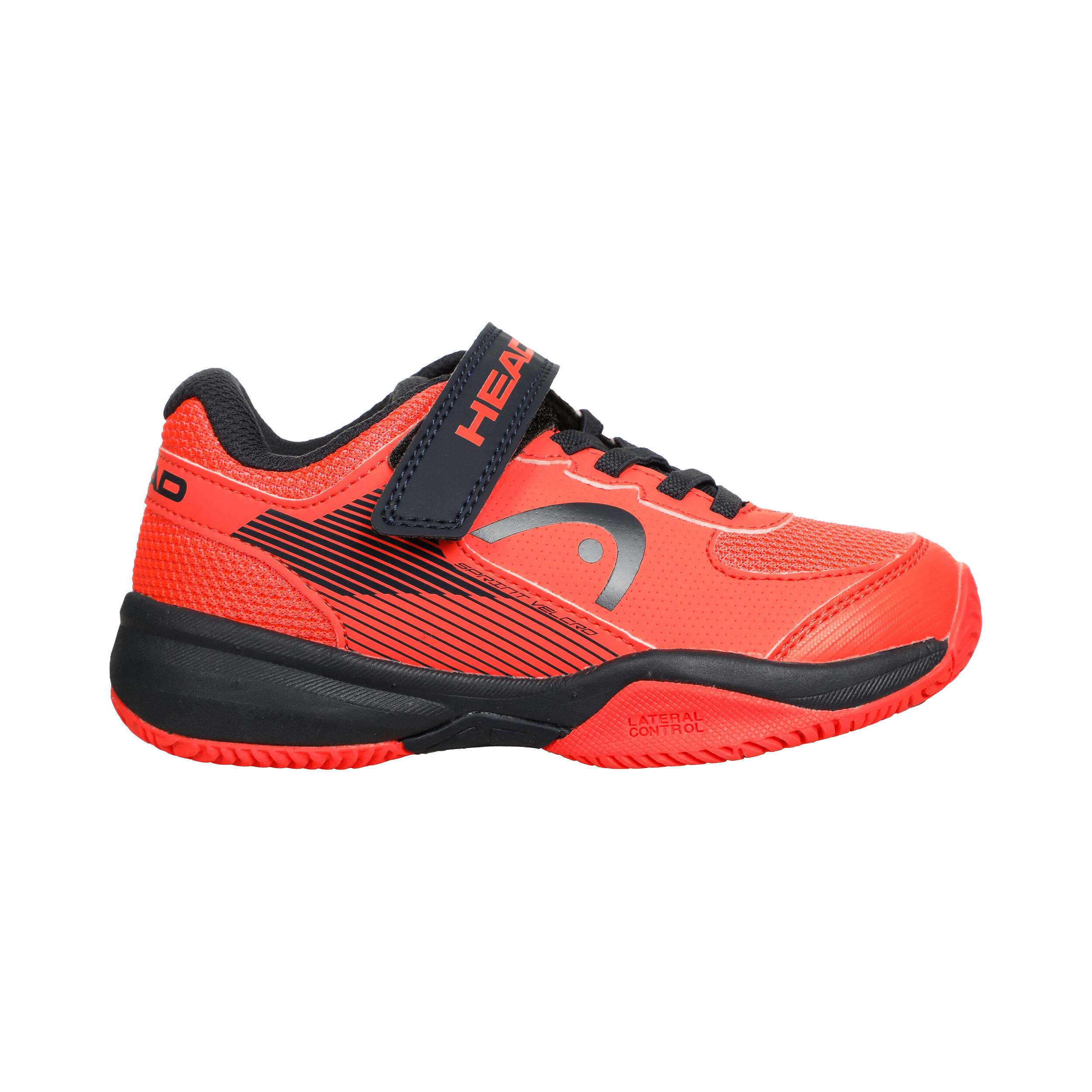 Buy HEAD Sprint Velcro 3.0 All Court Shoe Kids Coral Dark Blue