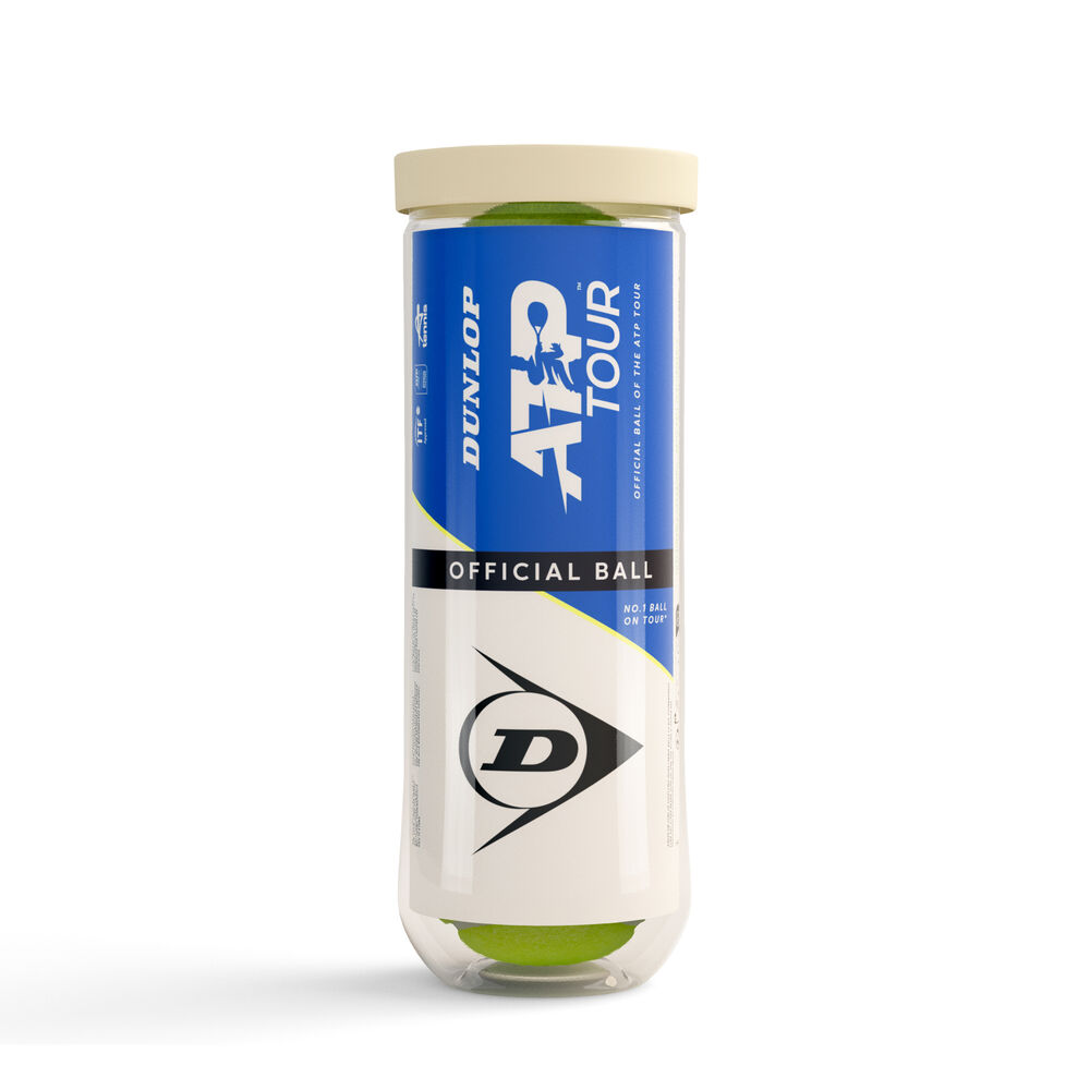 Photos - Tennis / Squash Ball Dunlop ATP 3 Ball Tube 601598 