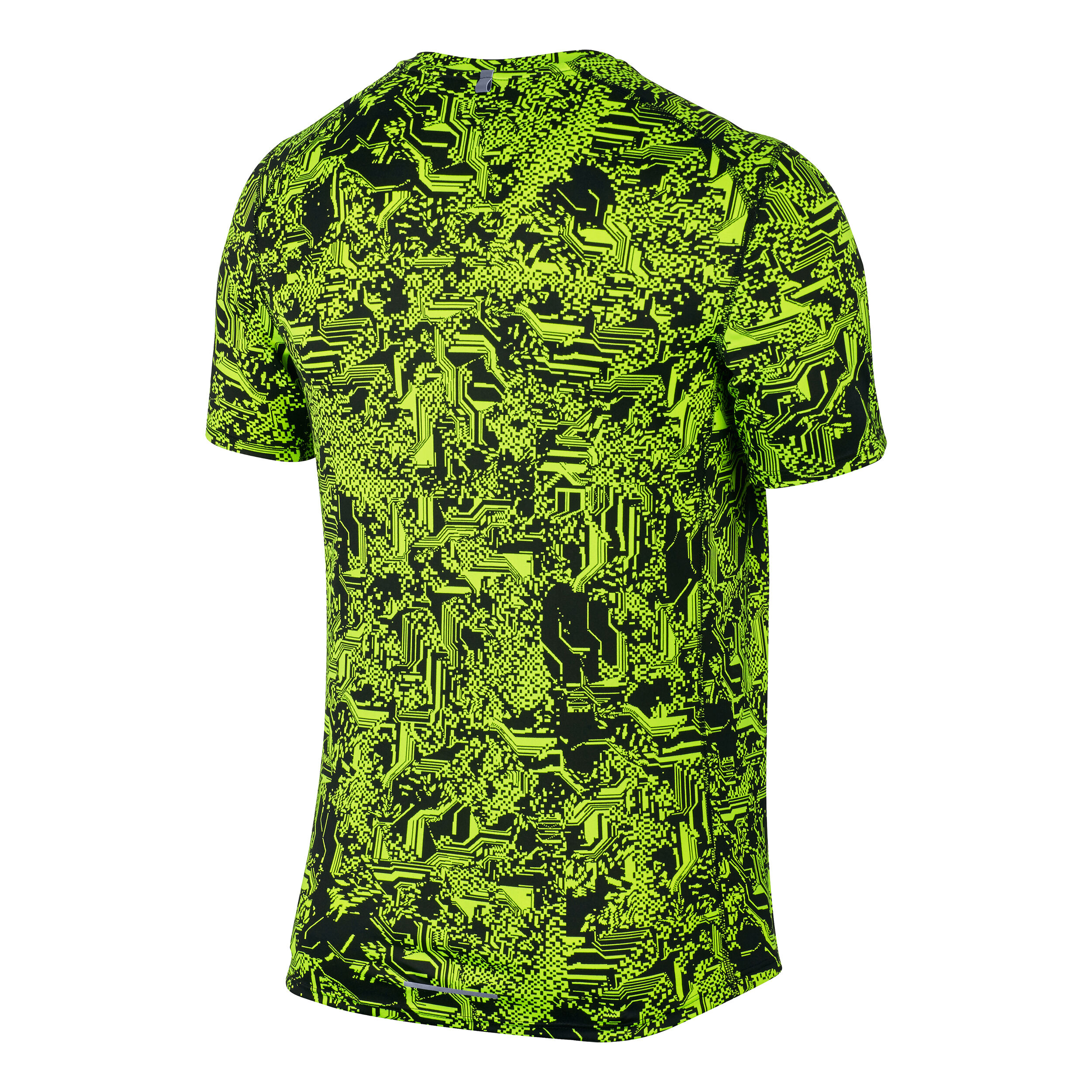 Buy Nike Dry Miler T Shirt Men Black Neon Yellow online Tennis Point UK