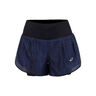 Road AOP 2in1 3.5in Running shorts Women-dark blue, black