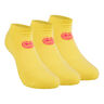 Leana No Show Tech Sports Socks 3 Pack Women-Yellow,Pink