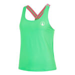 Quiet Please Tennis apparel Quiet Please Serve & Volley 2.0 Tank top Women - green, white