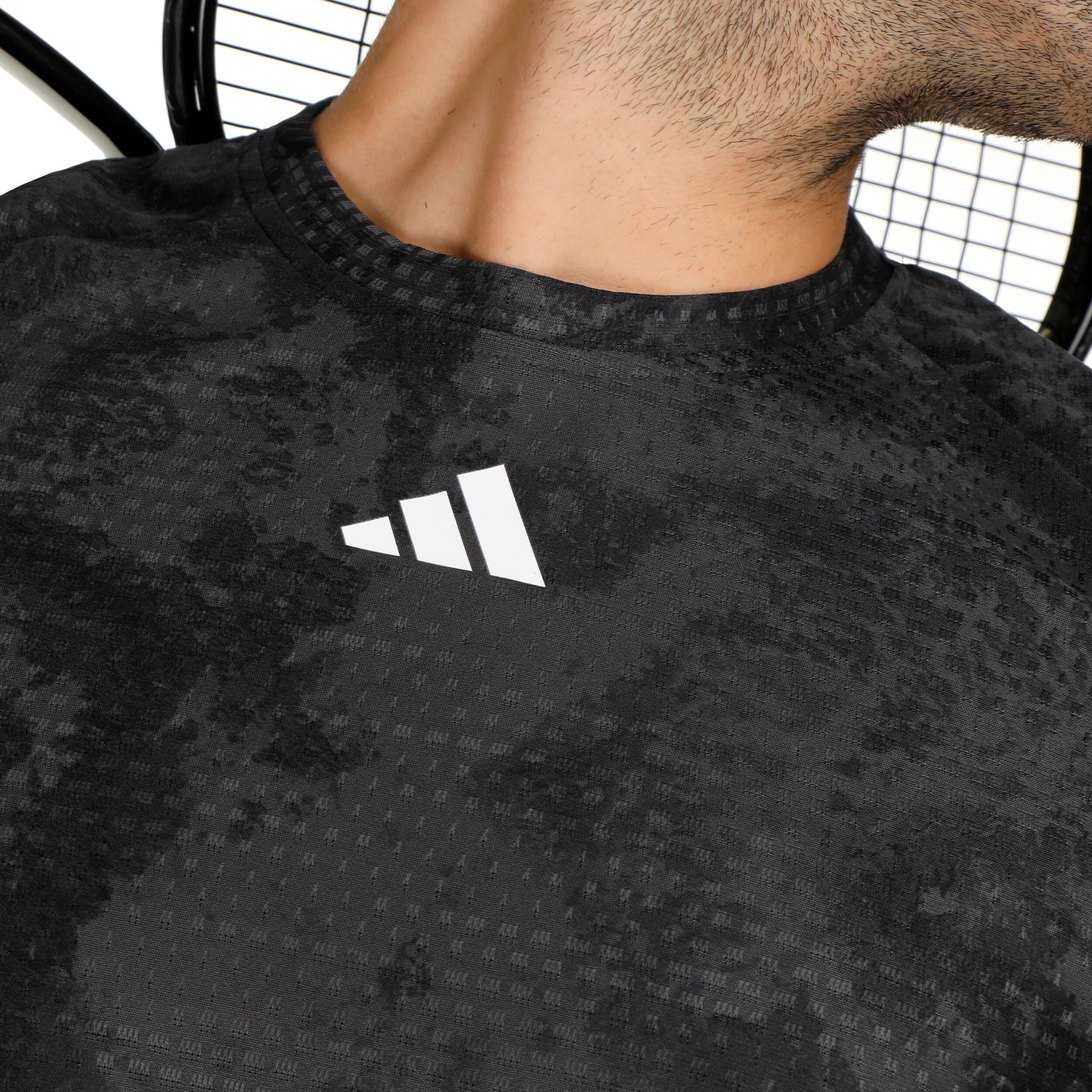 Buy adidas Paris Freelift T Shirt Men Dark Grey Black online