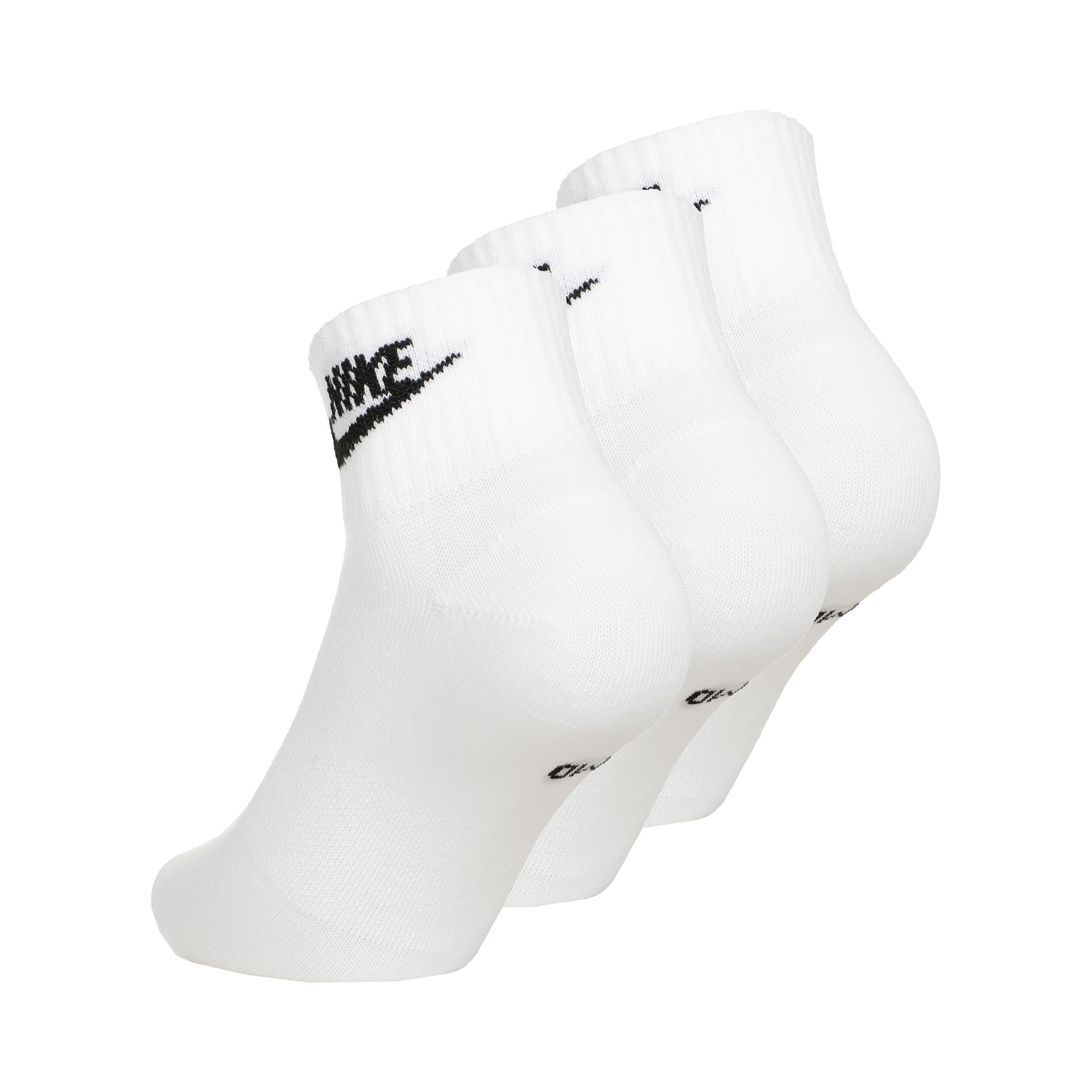 New Essential Ankle Tennis Socks White