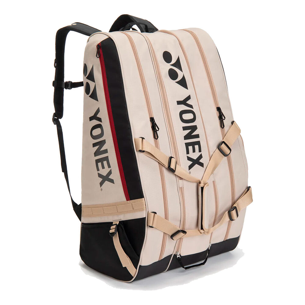 Yonex Gearlogic Raquet Bag Racket bag -beige, black beige